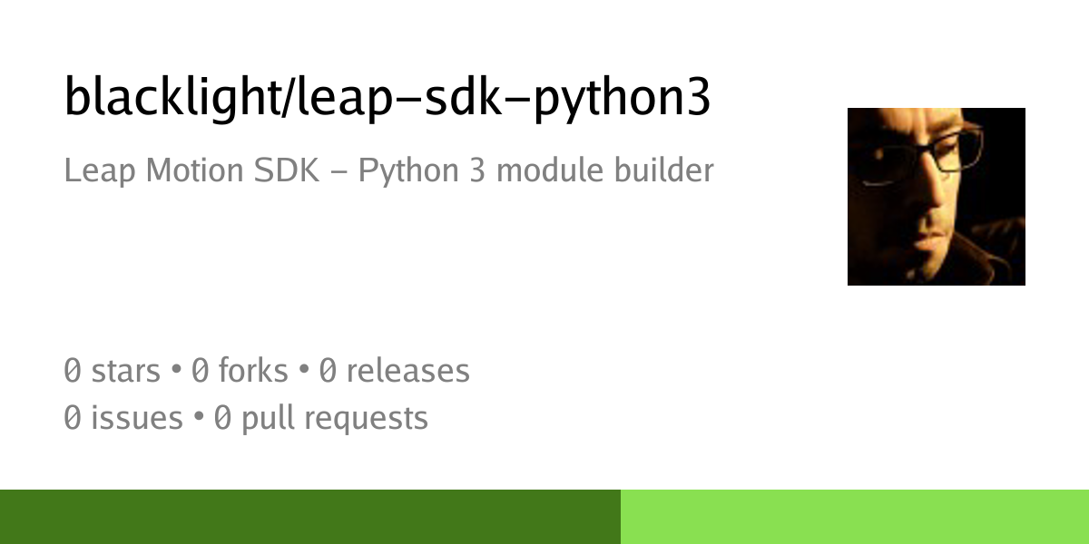 Packages - blacklight/leap-sdk-python3 - Platypush Git