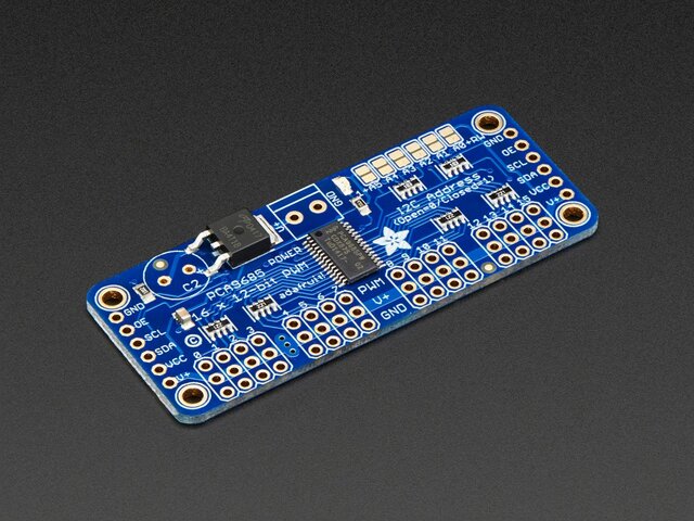 Adafruit 16-channel PWM board